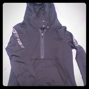 NWOT Fox half zip sweatshirt